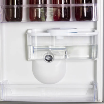 KIC 344L Combi Fridge/Freezer With Water Dispenser - Grey - KBF639GR WD