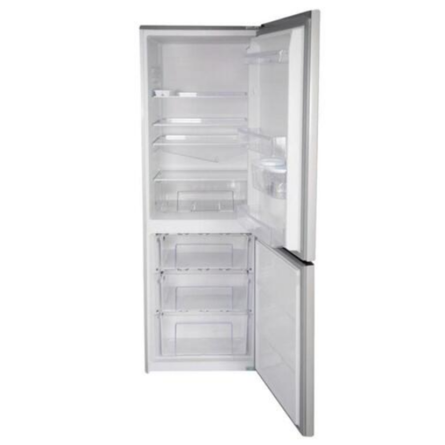 KIC 344L Combi Fridge/Freezer With Water Dispenser - Metallic - KBF639ME WD
