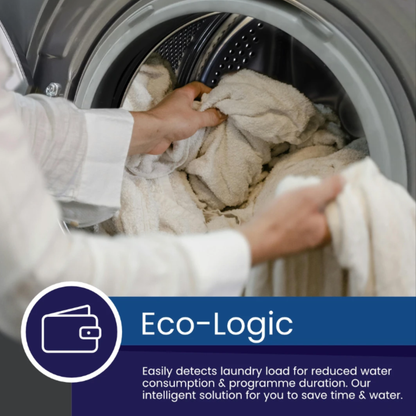 KIC 6kg Front Loader Washing Machine - Grey - KFL610GR