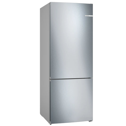 Bosch Serie 4 480L Combi Fridge/Freezer - Stainless Steel - KGN55VI20Z