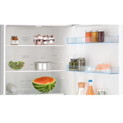 Bosch Serie 4 480L Combi Fridge/Freezer - Stainless Steel - KGN55VI20Z