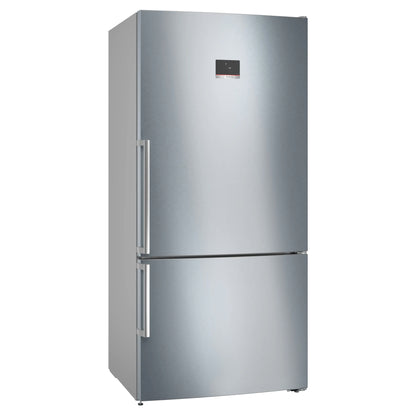 Bosch Serie 4 619l Combi Fridge/Freezer - KGN86CI30Z - Inox Silver