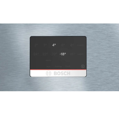 Bosch Serie 4 619l Combi Fridge/Freezer - KGN86CI30Z - Inox Silver