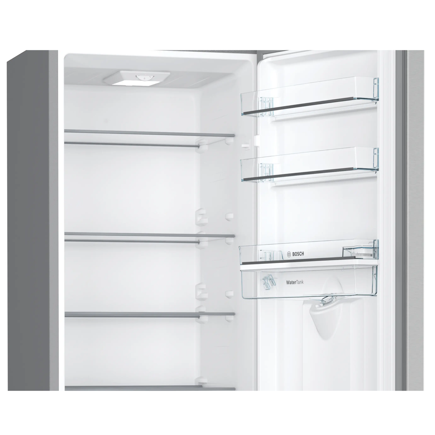 Bosch Serie 2 263l Combi Fridge/Freezer - KGW33NL1AZ - Inox