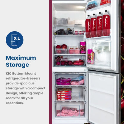 KIC 239L Combi Fridge/Freezer - White - KBF525WH