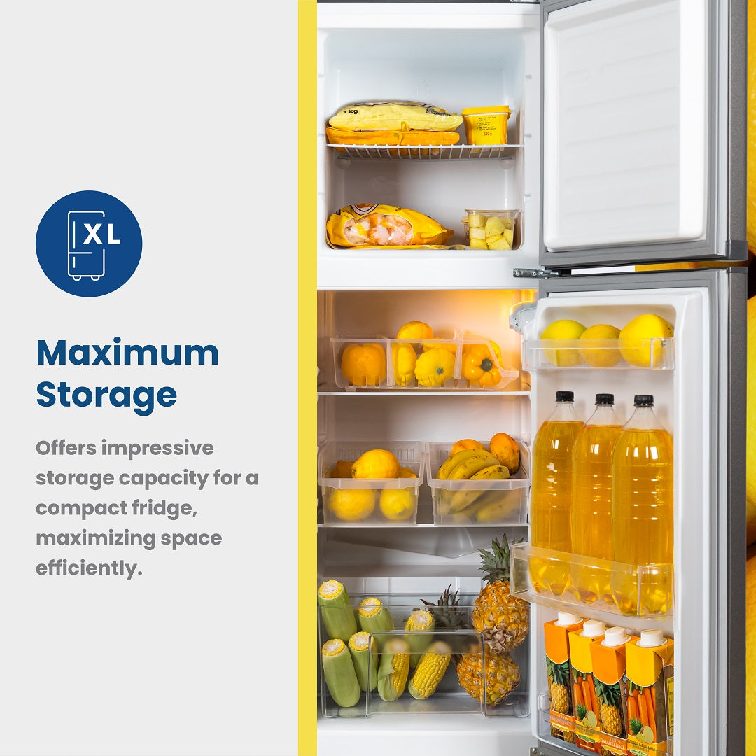 KIC 170L Combi Fridge/Freezer - White - KTF518WH