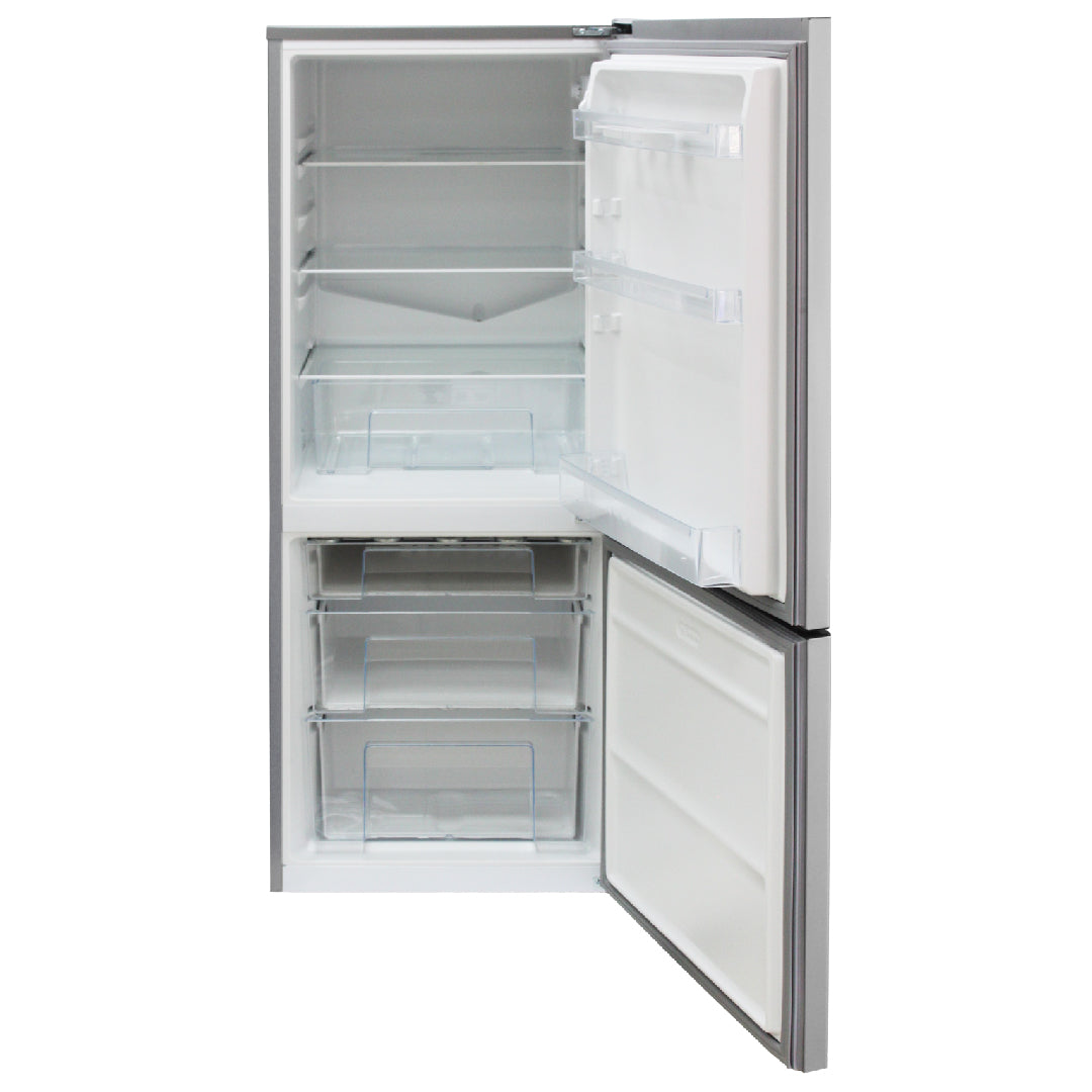 KIC 276L Combi Fridge/Freezer - Metallic - KBF631ME