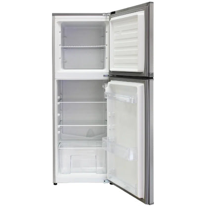 KIC 170L Combi Fridge/Freezer - Metallic - KTF518ME