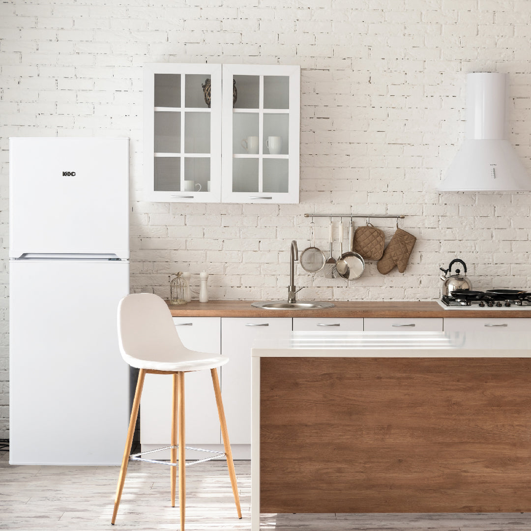 KIC 170L Combi Fridge/Freezer - White - KTF518WH