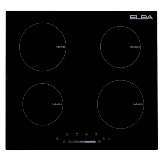 Elba Classic 60cm 4 Zone Induction Hob - Black - 02/LI4-01C