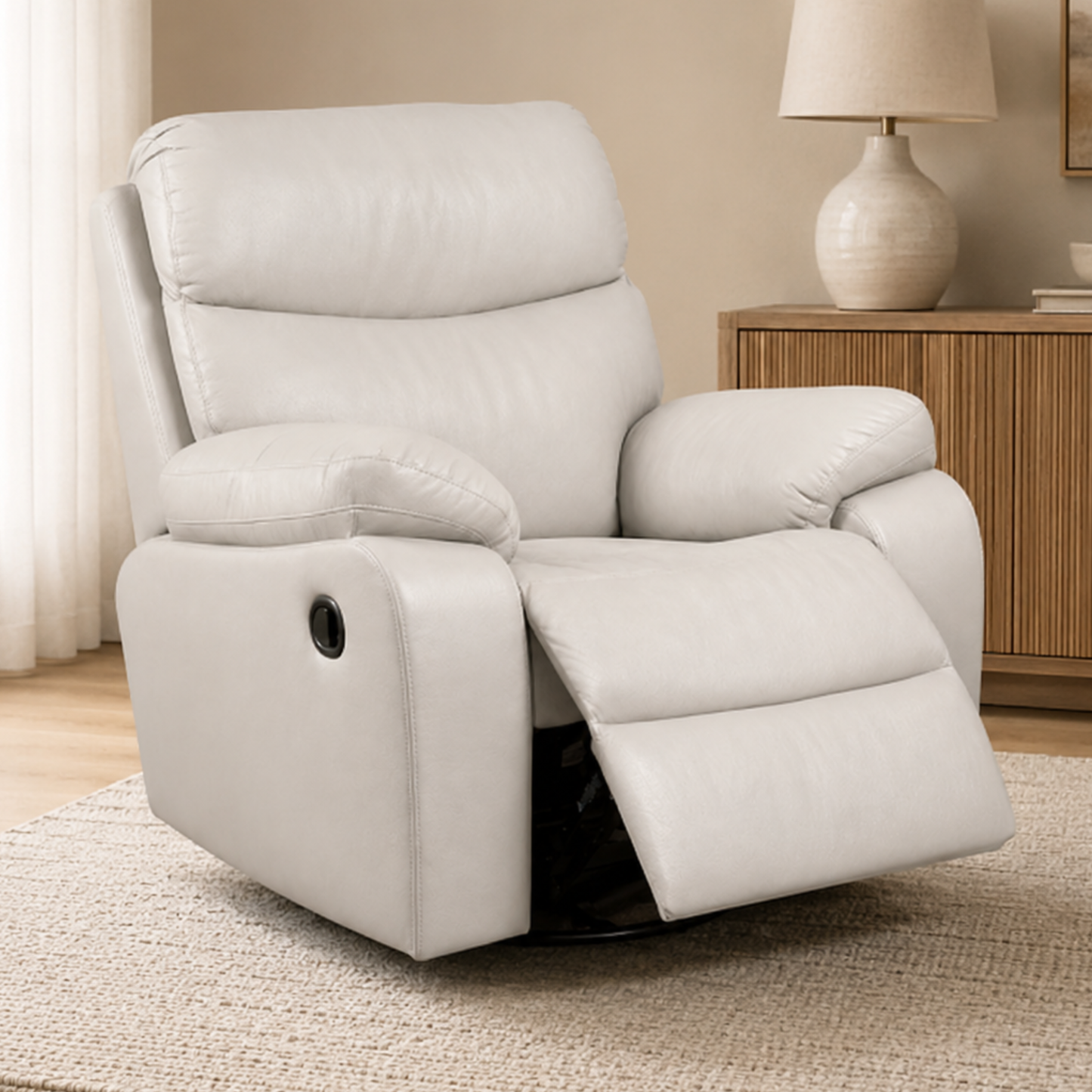 Grafton Lizzie Recliner - Genuine Leather Uppers