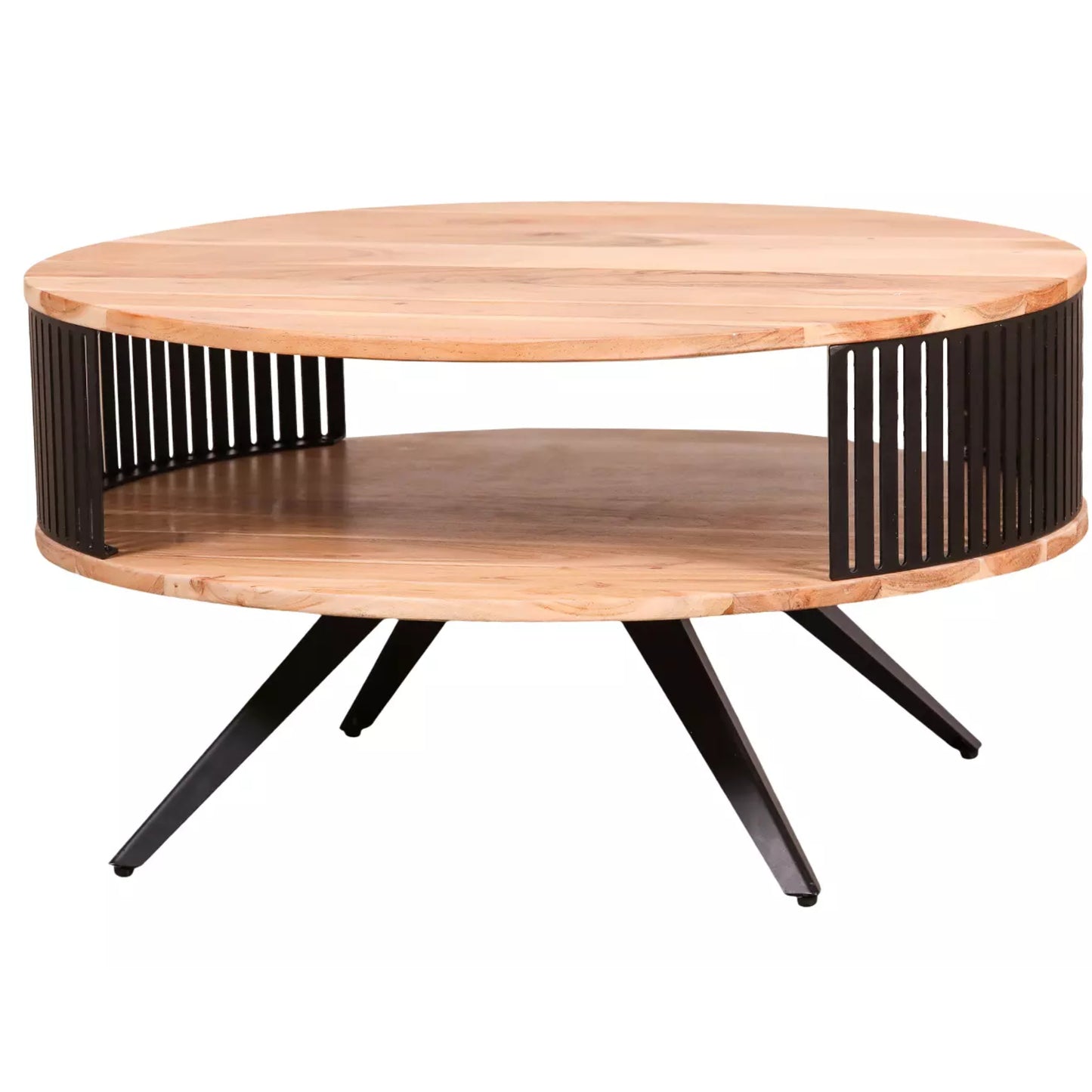 Elenora Natural Round Coffee Table - NE753