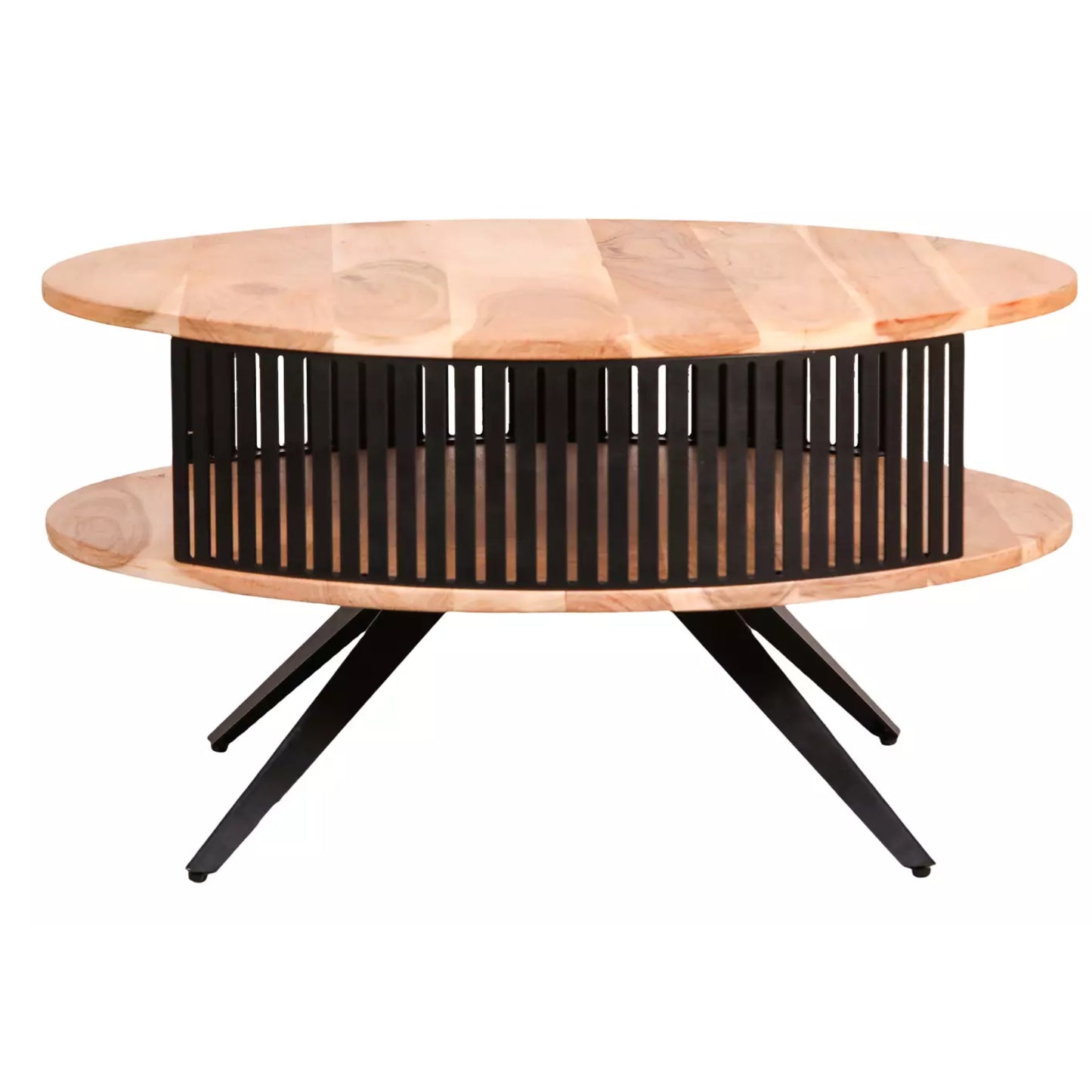 Elenora Natural Round Coffee Table - NE753