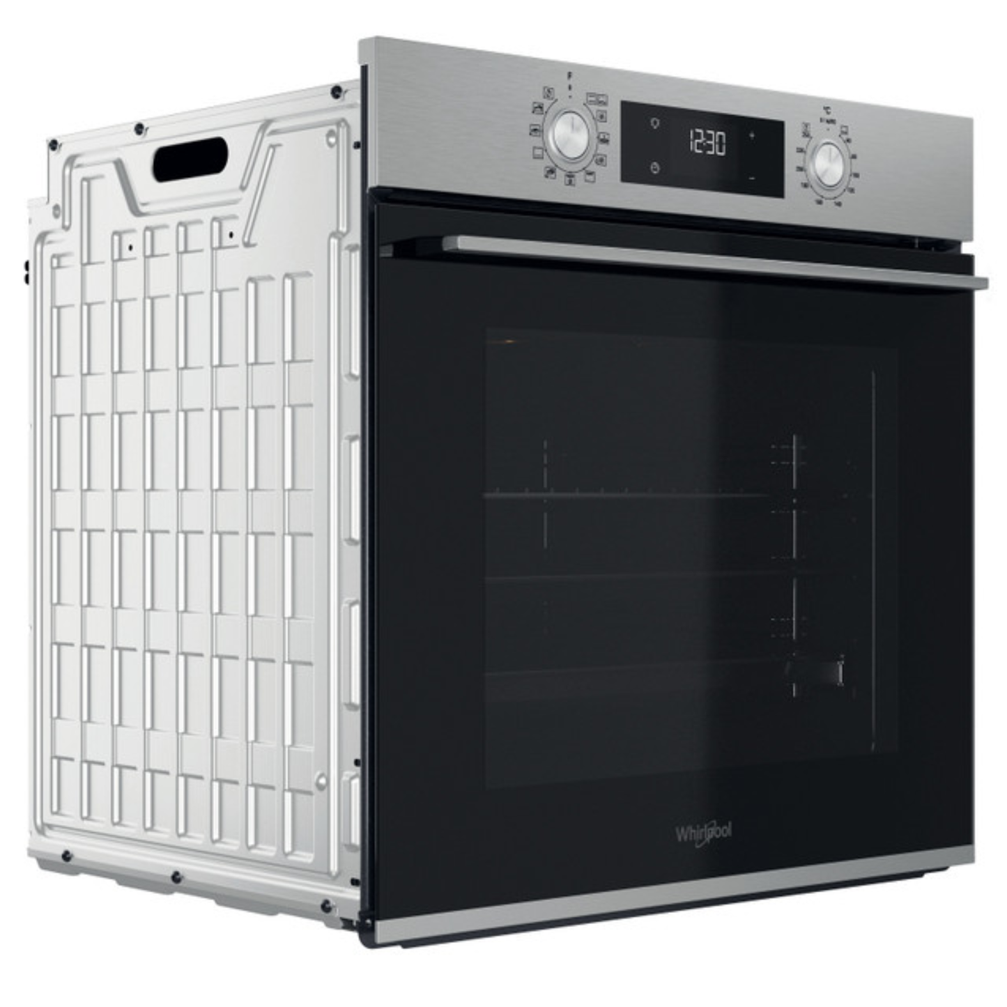 Whirlpool 60cm Built-In Electric Oven - Stainless Steel - OMK58HU1X