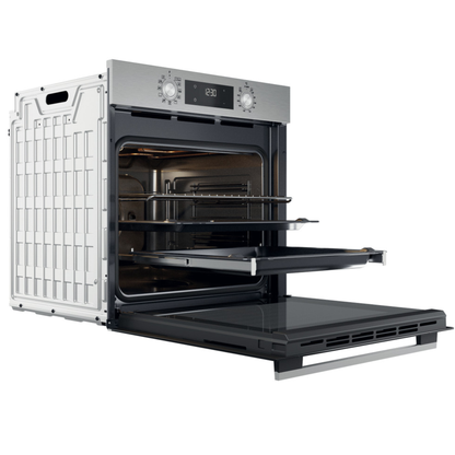 Whirlpool 60cm Built-In Electric Oven - Stainless Steel - OMK58HU1X