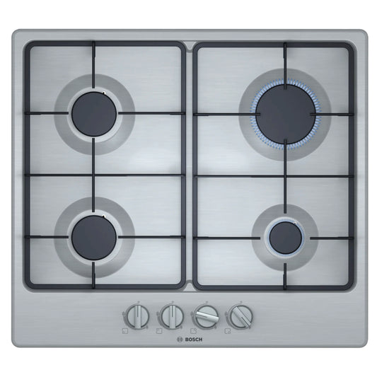 Bosch Serie 4 60cm 4 Burner Gas Hob  - PGP6B5K60Z