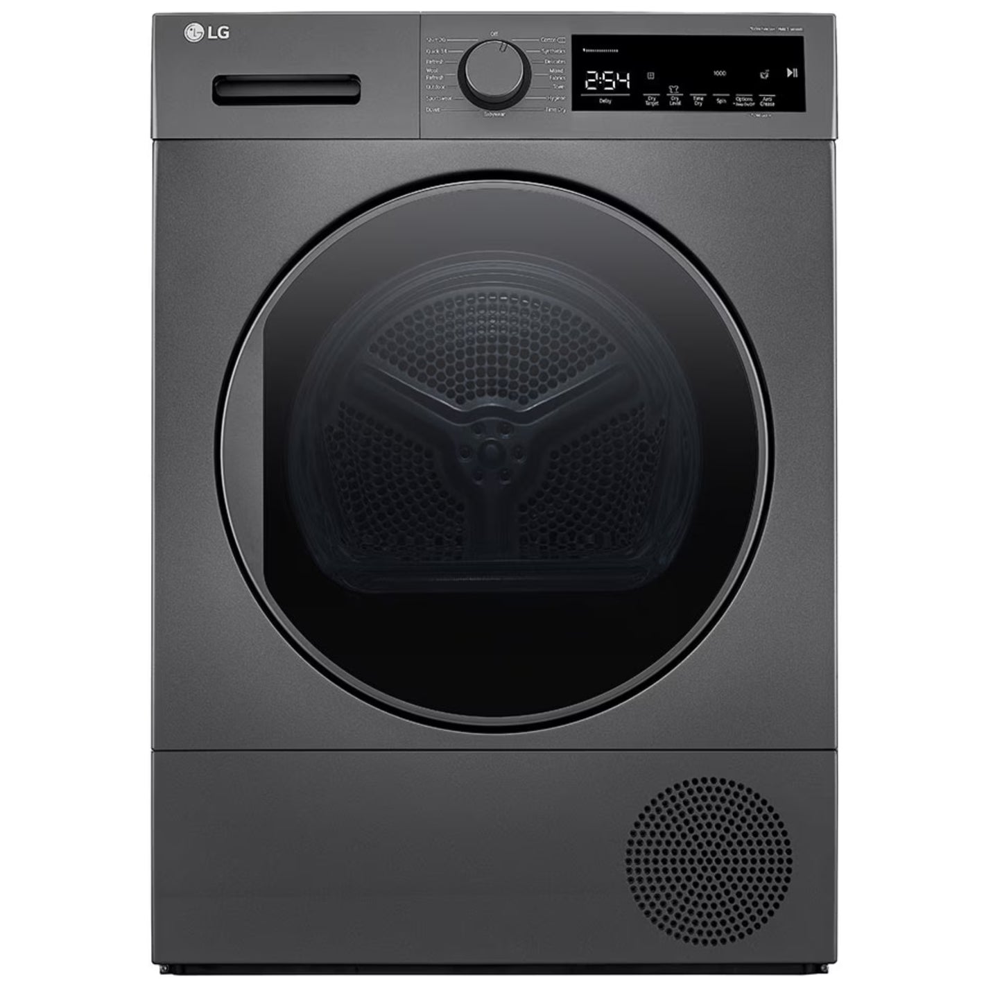 LG 8kg A++ Heat Pump Tumble Dryer - Black - RH80T2SP7RM