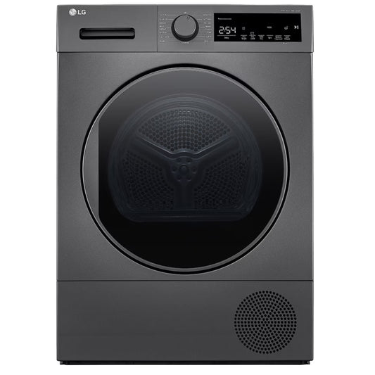 LG 8kg A++ Heat Pump Tumble Dryer - Black - RH80T2SP7RM