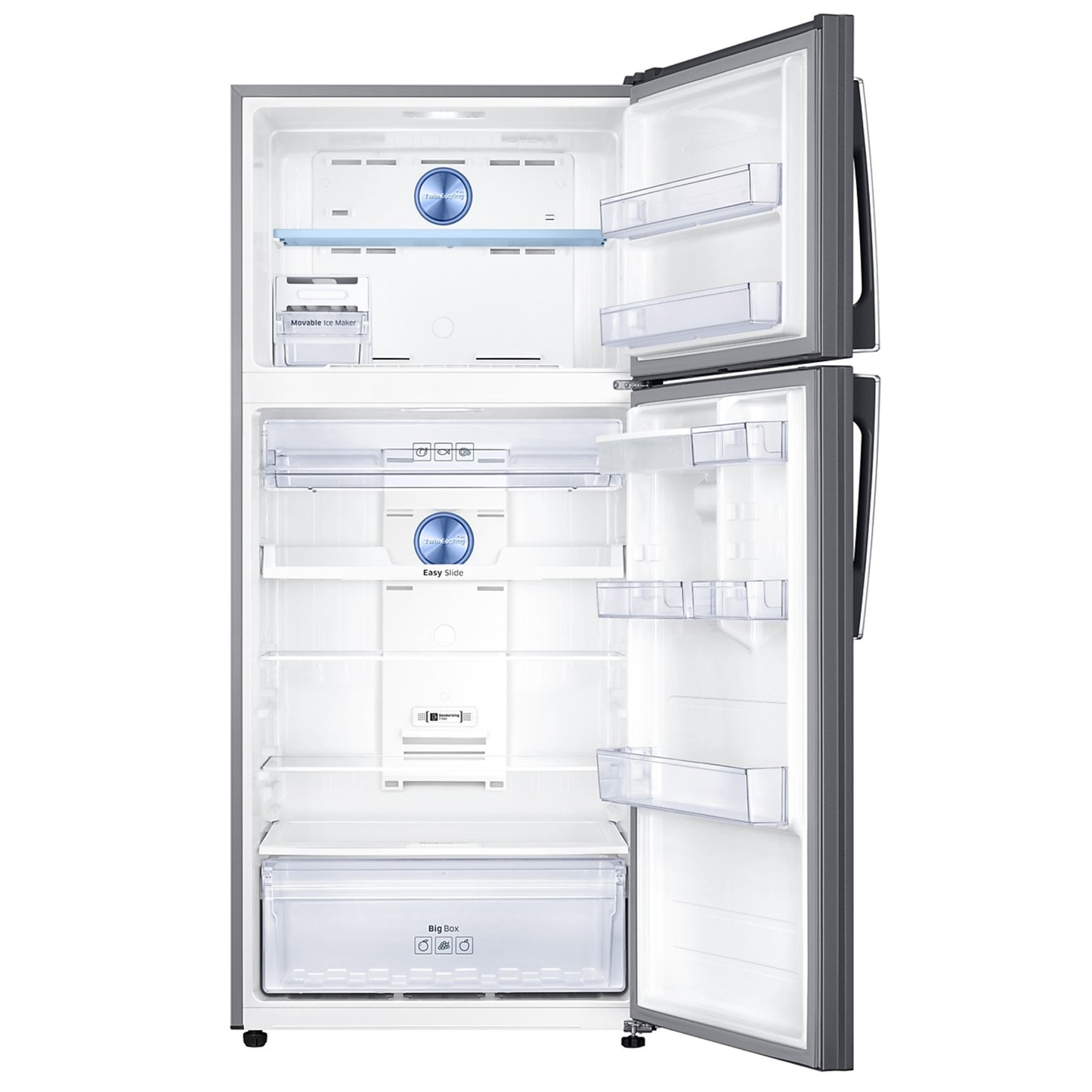 Samsung 514L Combi Fridge/Freezer With Water Dispenser - Stainless Steel - RT50K6531SL