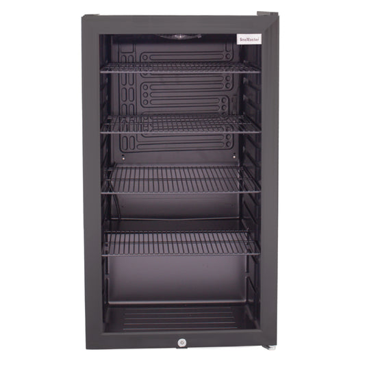 Snomaster 98L Classic Under Counter Bar Fridge - Black - SM100 Classic