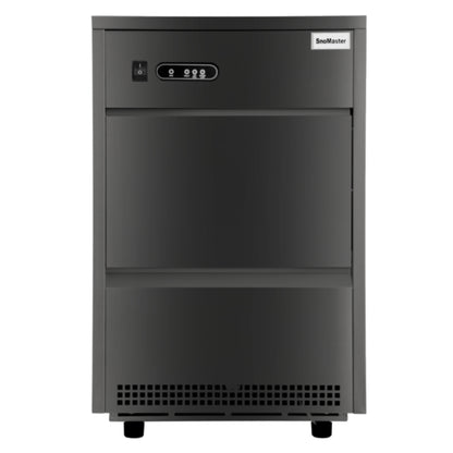 SnoMaster 26kg Plumbed-in Ice Maker - Gourmet Ice - Stainless Steel - SM-26-B