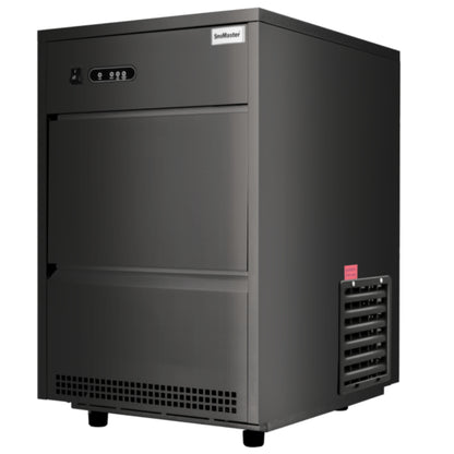 SnoMaster 26kg Plumbed-in Ice Maker - Gourmet Ice - Stainless Steel - SM-26-B