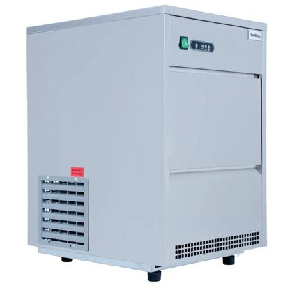SnoMaster 26kg Plumbed-in Ice Maker - Gourmet Ice - Stainless Steel - SM-26-S