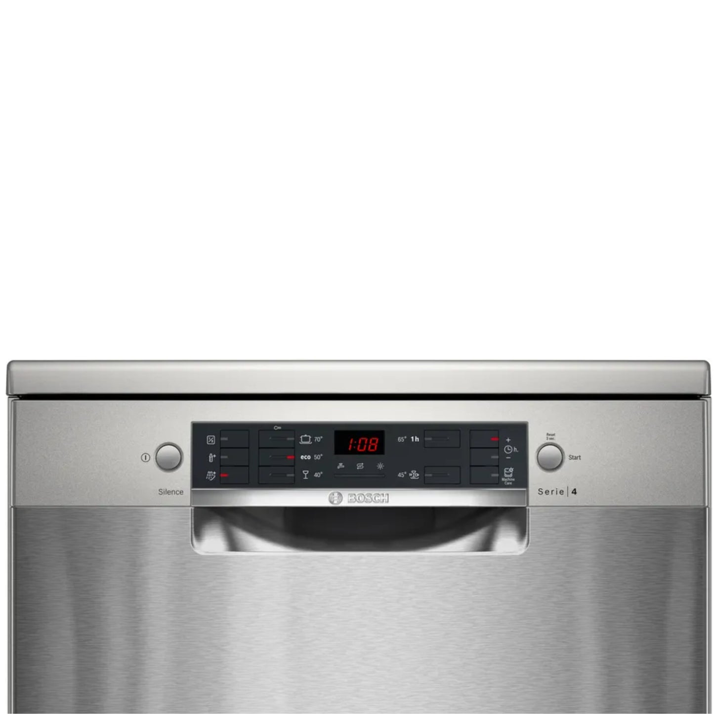 Bosch Serie 4 13 Place Setting Dishwasher - Inox Silver - SMS45NI00Z