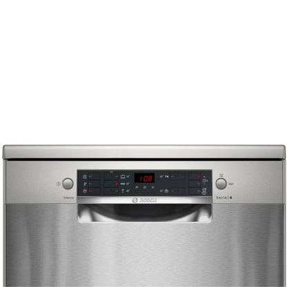 Bosch Serie 4 13 Place Setting Dishwasher - Inox Silver - SMS45NI00Z