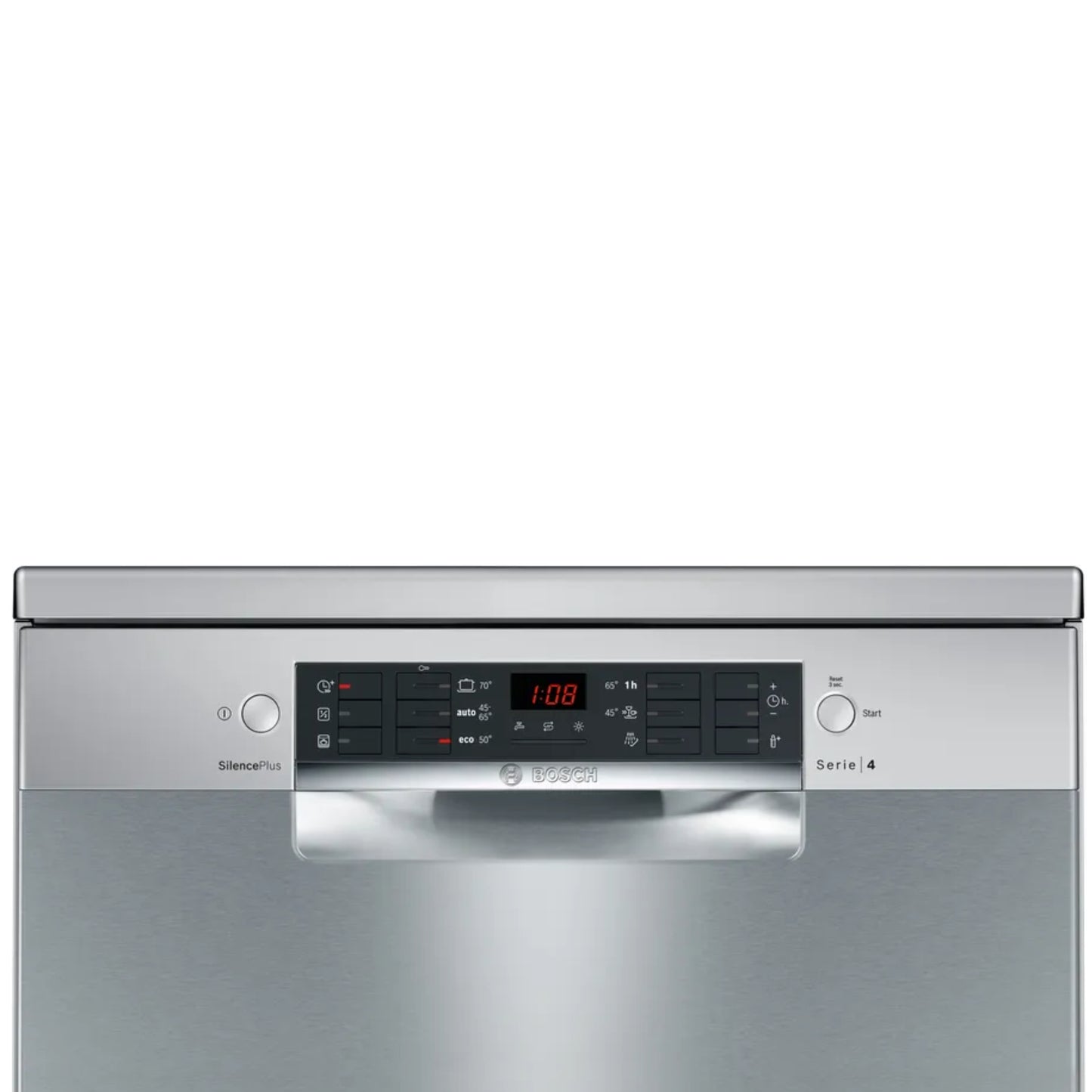 Bosch Series 4 13 Place Dishwasher - SMS46NI00Z - Silver Inox