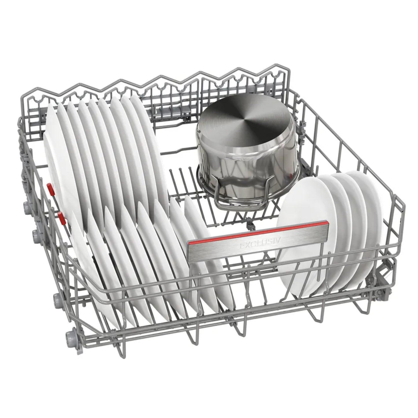 Bosch Series 4 13 Place Dishwasher - SMS46NI00Z - Silver Inox