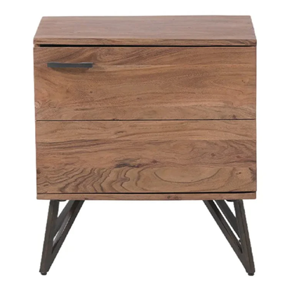 Bed Pedestal - Wood - SNK182