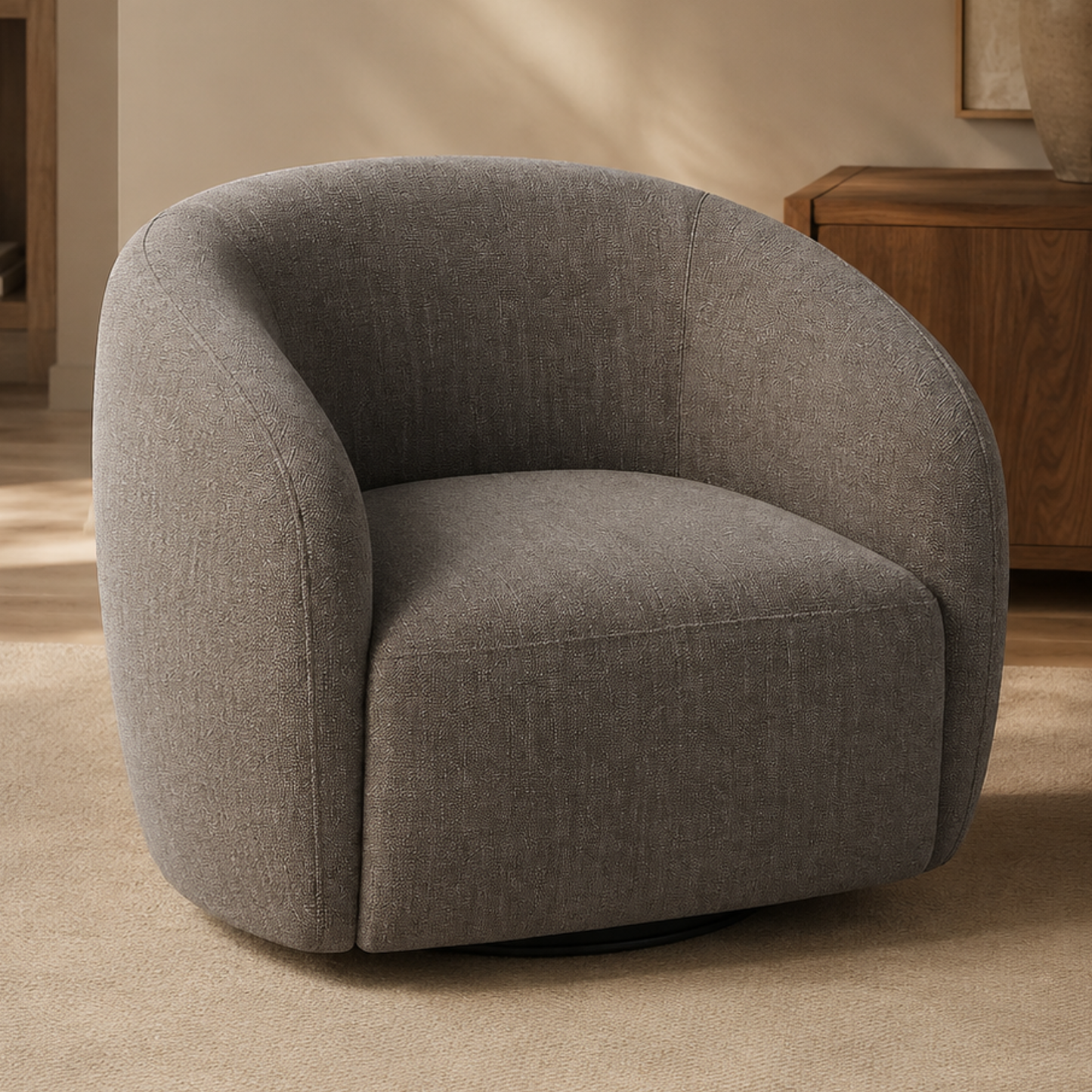 Grafton Sassy Swivel Occasional Chair - Fabric
