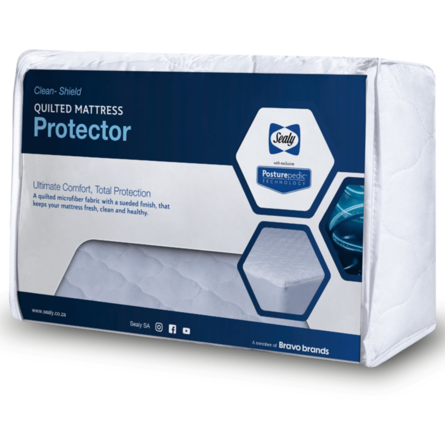 Sealy Cleanshield Quilted Mattress Protector