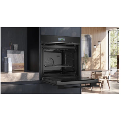Siemens IQ700 60cm Electric Oven with Steam - Black - HS736G3B1