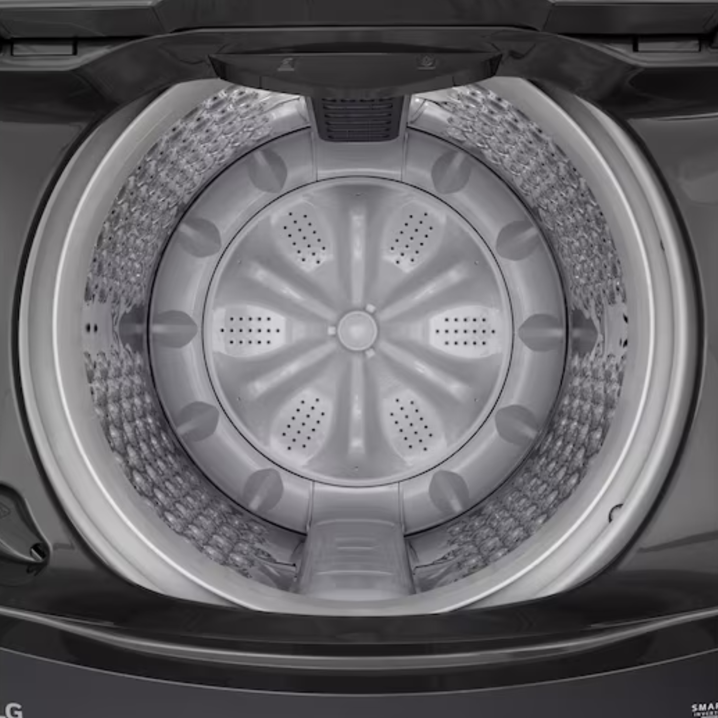 LG 17kg Top Loader Washing Machine - T17V1NDHT2C - BLACK