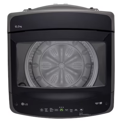 LG 17kg Top Loader Washing Machine - T17V1NDHT2C - BLACK