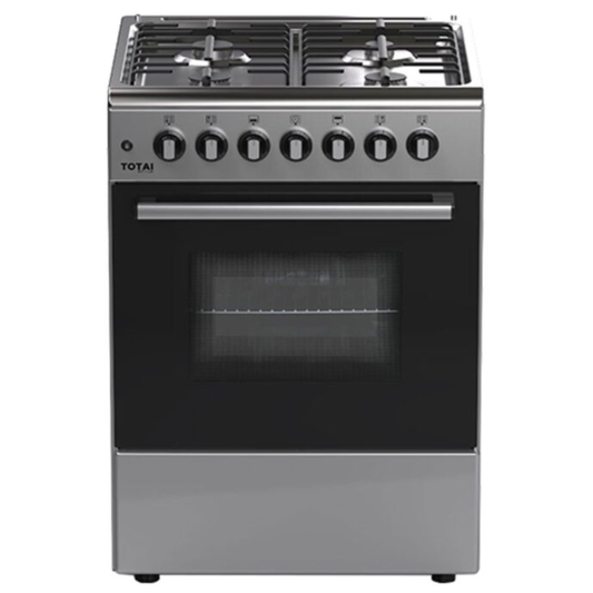Totai 60cm 4 Burner Gas Cooker - 03/T700 - Stainless Steel