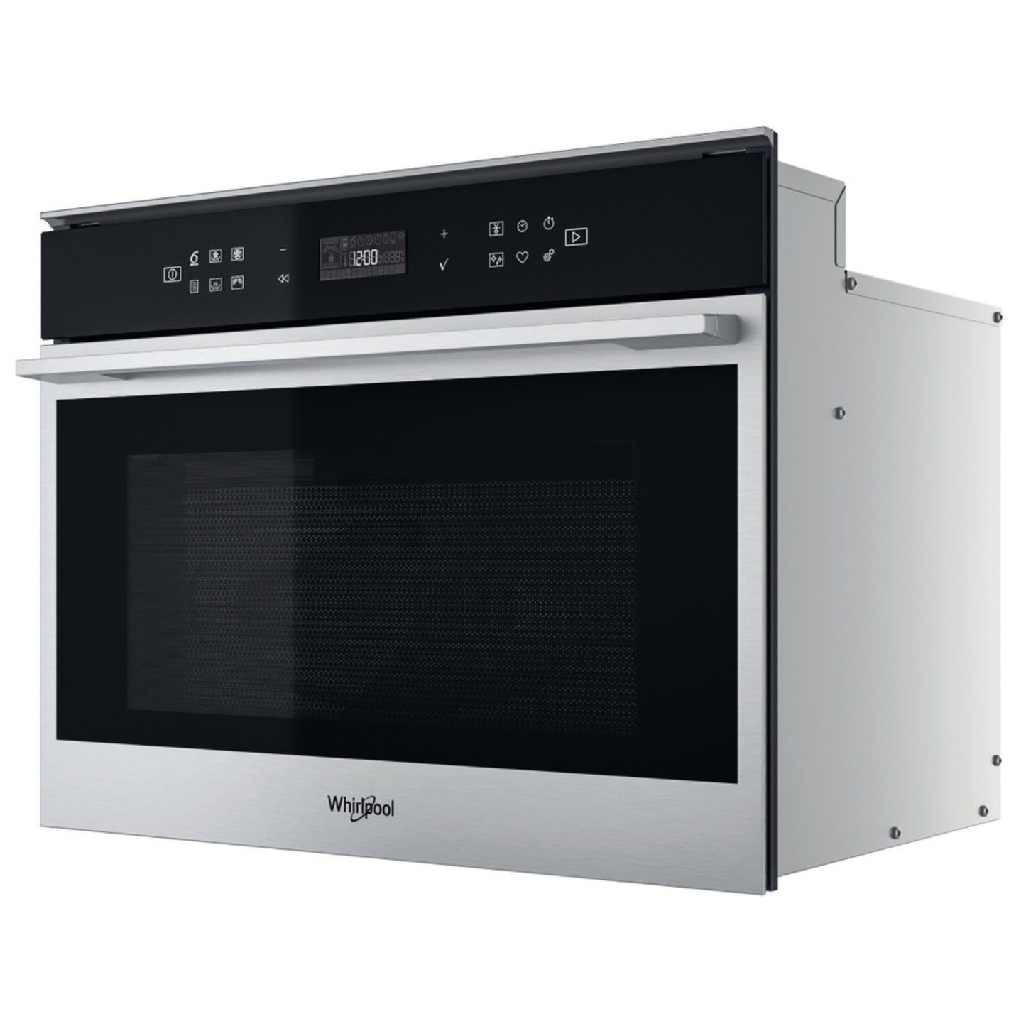 Whirlpool 60cm Built In Microwave Oven 6th Sense - Stainless Steel - W7MW461
