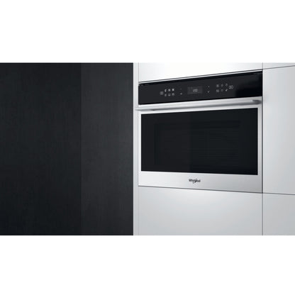 Whirlpool 60cm Built In Microwave Oven 6th Sense - Stainless Steel - W7MW461