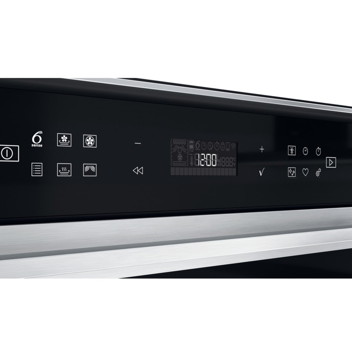 Whirlpool 60cm Built In Microwave Oven 6th Sense - Stainless Steel - W7MW461