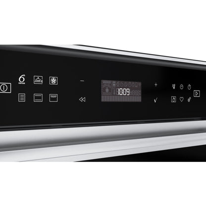 Whirlpool 60cm Electric Oven 6th Sense - Black - W7OM44BS1H