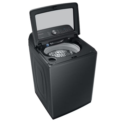 Samsung 27kg Top Loader Washing Machine - WA27B8375GV - Black Caviar
