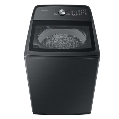 Samsung 27kg Top Loader Washing Machine - WA27B8375GV - Black Caviar