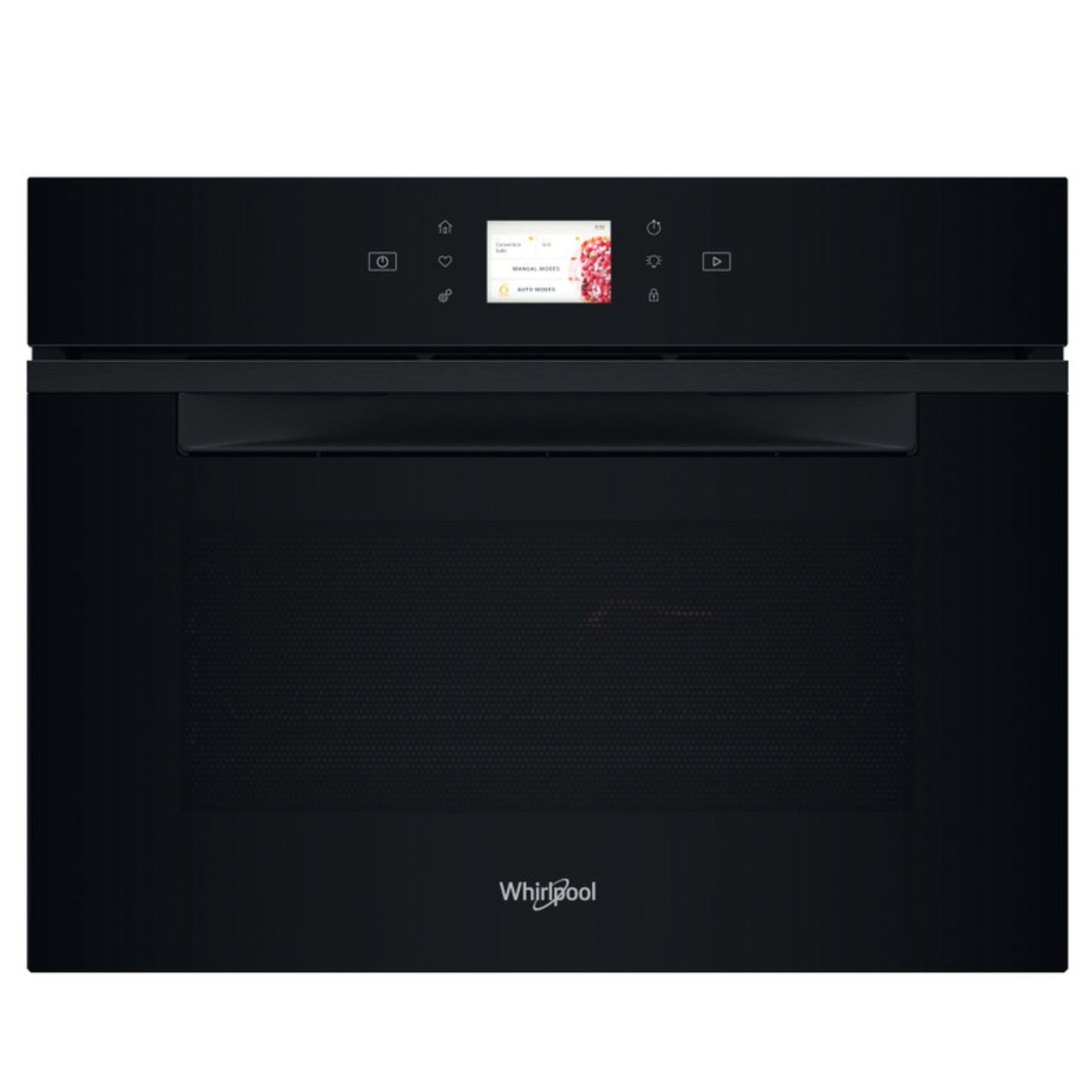 Whirlpool 60cm Built In Microwave Oven 6th Sense - Black - WCW11O7HTSB