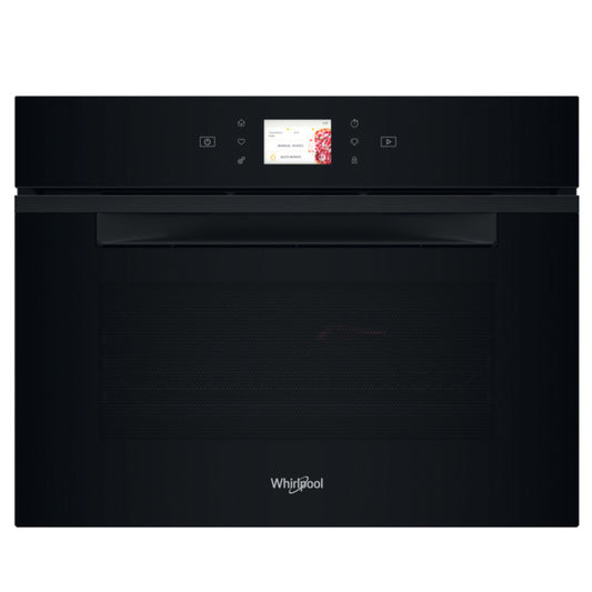 Whirlpool 60cm Built In Microwave Oven 6th Sense - Black - WCW11O7HTSB