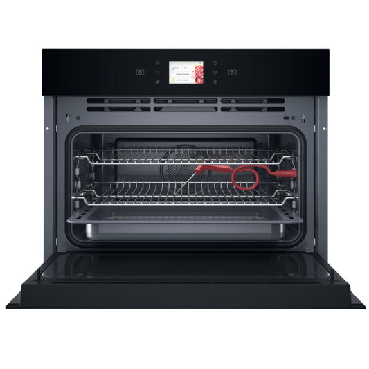 Whirlpool 60cm Built In Microwave Oven 6th Sense - Black - WCW11O7HTSB