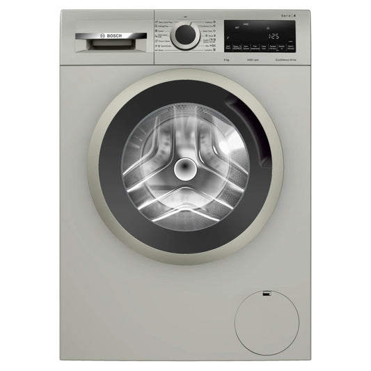 Bosch Serie 4 9kg Front Loader Washing Machine Iron Steam Assist - WGA1440XZA - Inox