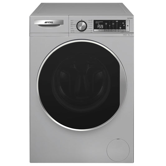 Smeg 9kg Front Loader Washing Machine - Stainless Steel - WM3T94SSA