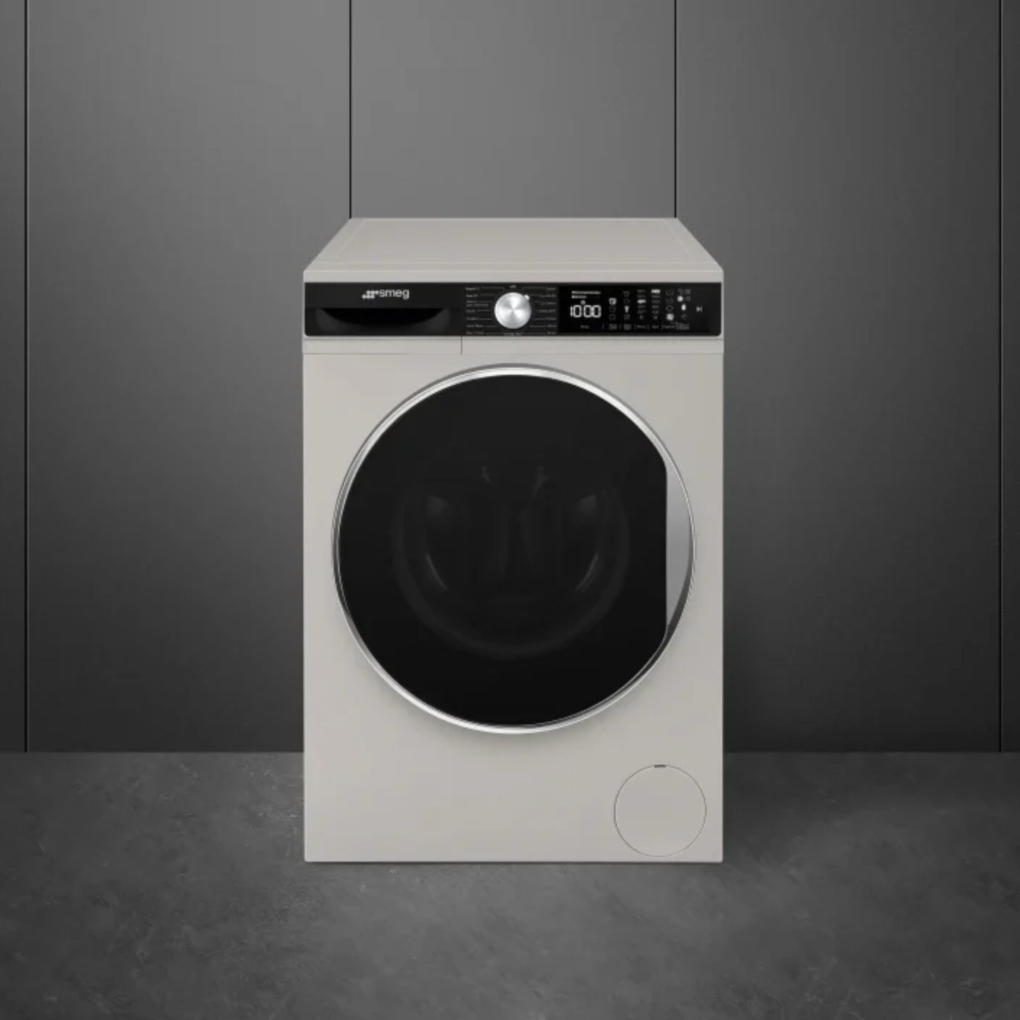 Smeg 9kg Front Loader Washing Machine - Stainless Steel - WM3T94SSA